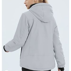 Womens grey snow jacket